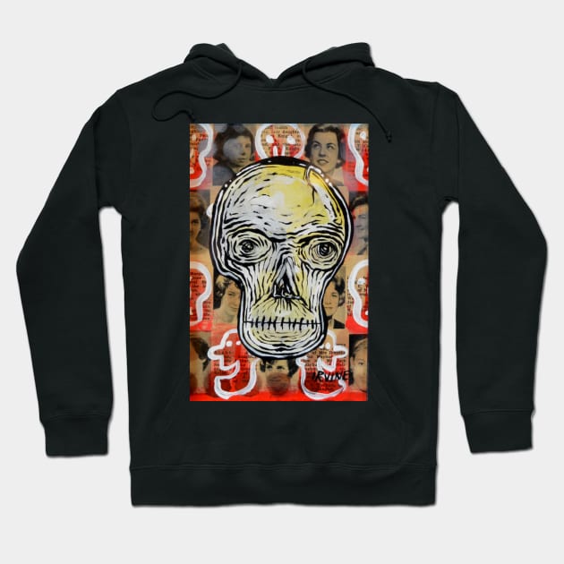 bonehead Hoodie by GnarledBranch